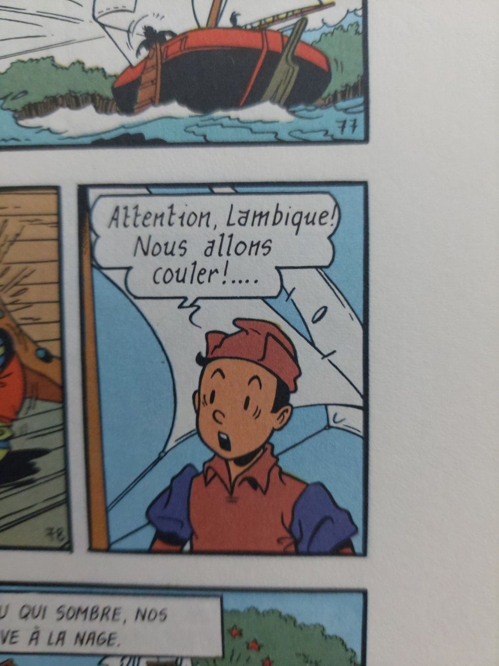 Comics: Bob et Bobette T.157 L'Oeil de Cristal Ed. 1987 TBE – Gebraucht aus Genève von Blu_BD 3