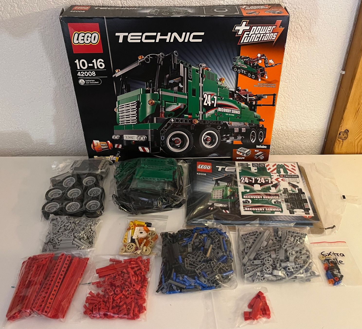 Technics Jeux de construction: LEGO TECHNIK 42008 – D'occasion à Schwenden par Noppenwelt.ch