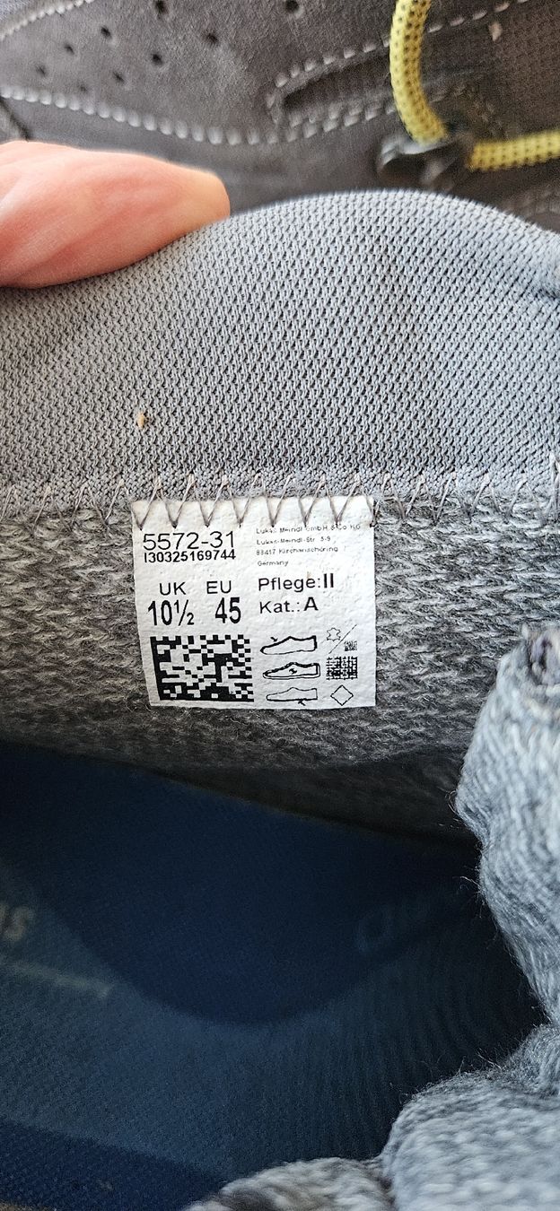 Meindl Scarpe da uomo: Wanderschuh MEINDL Gr.45 / 10.5 – Usato da Münchenbuchsee venduto da Camelot1 5