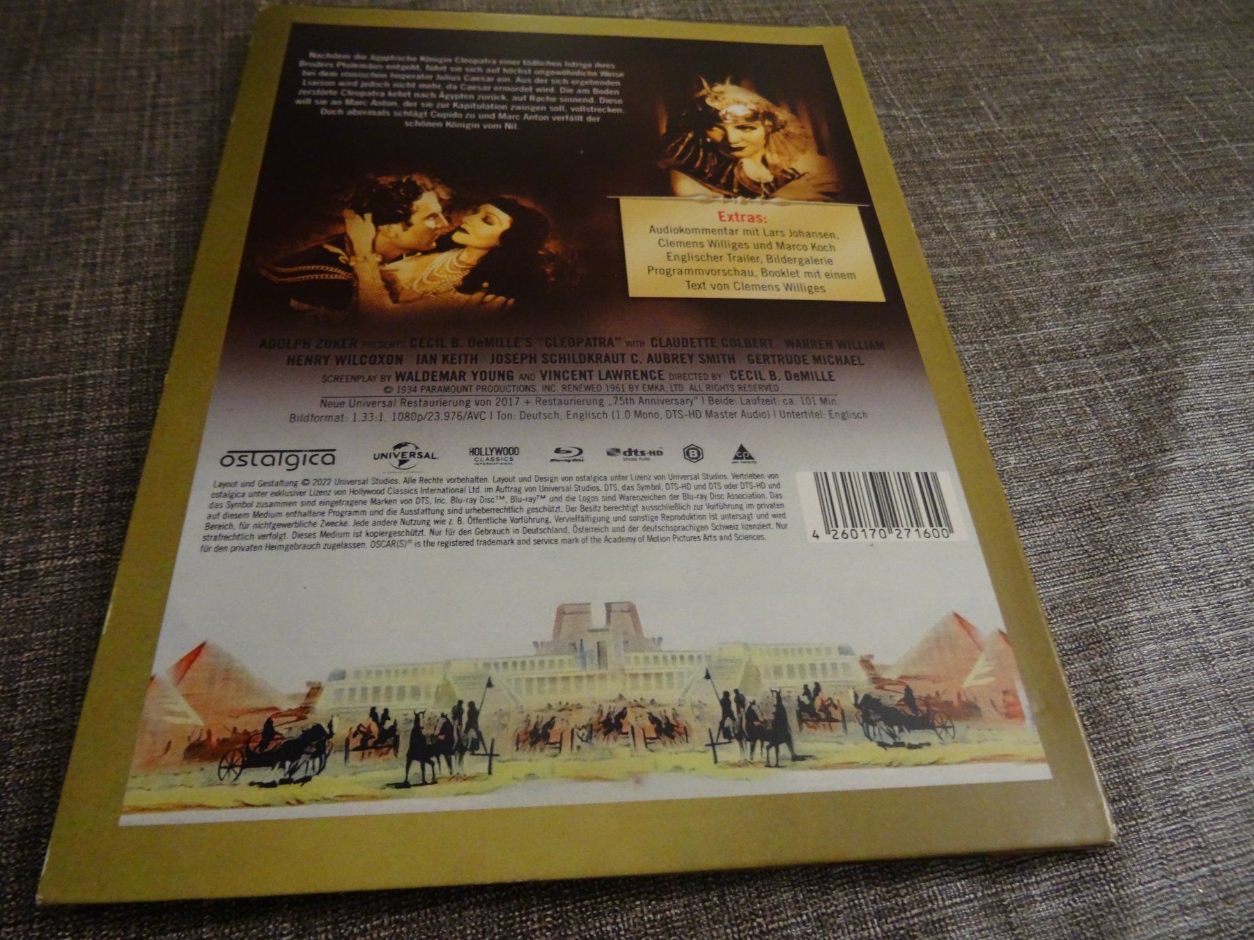 Alle DVDs: Cleopatra Cecil B. DeMille Blu-ray – Gebraucht aus Olten von Disc-Verkauf 2