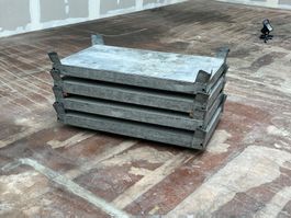 3 x Rollpalette, robust, massiv, Transportwagen, Palette