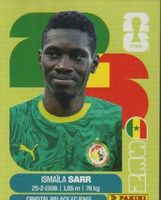 FIFA WORLD CUP 2026 Panini Sticker SEN 16 ISMAILA SARR