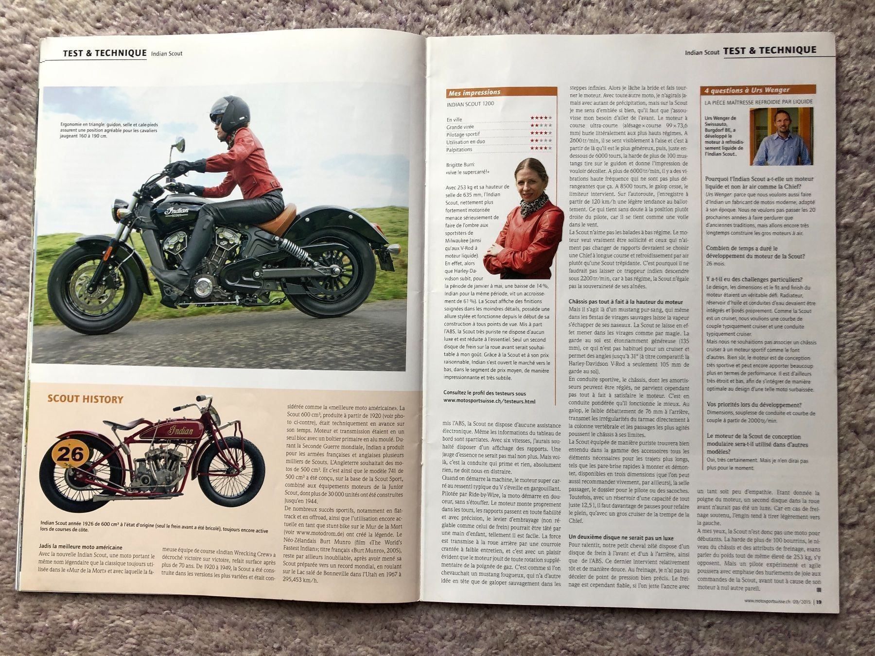 Indian Motorcycle Route: Indian Scout – D'occasion à Morrens VD par kawah2 6