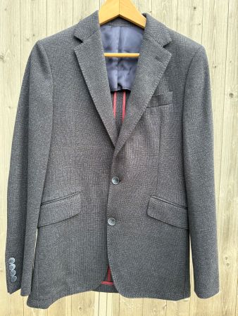 HACKETT Blazer, Gr. UK 36R = Gr. 46, blau karriert