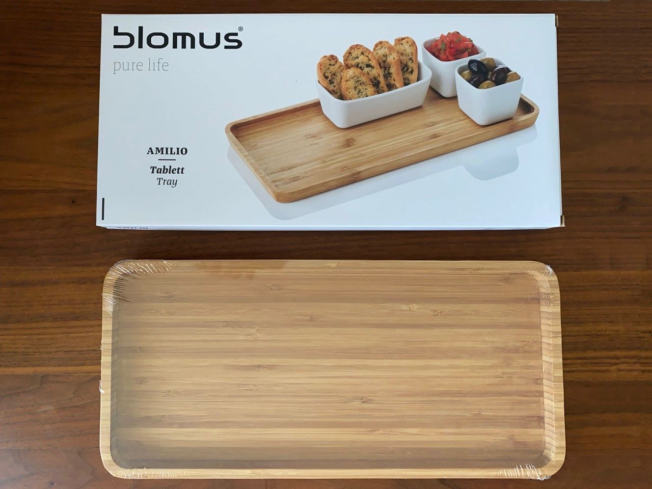 Blomus Geschirrsets: Blomus 4 x Amilio Bambus Tablett Neu – Neu und originalverpackt aus Meggen von Prkz77 2