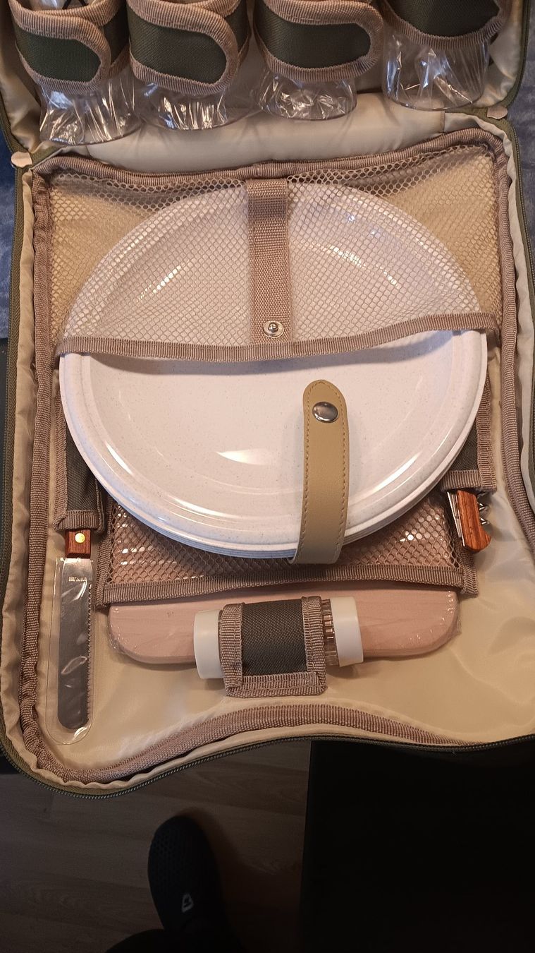 Set di piatti: Camping / Picknick Rucksack – Nuovo (secondo la descrizione) da Suhr venduto da see_8gp7 1
