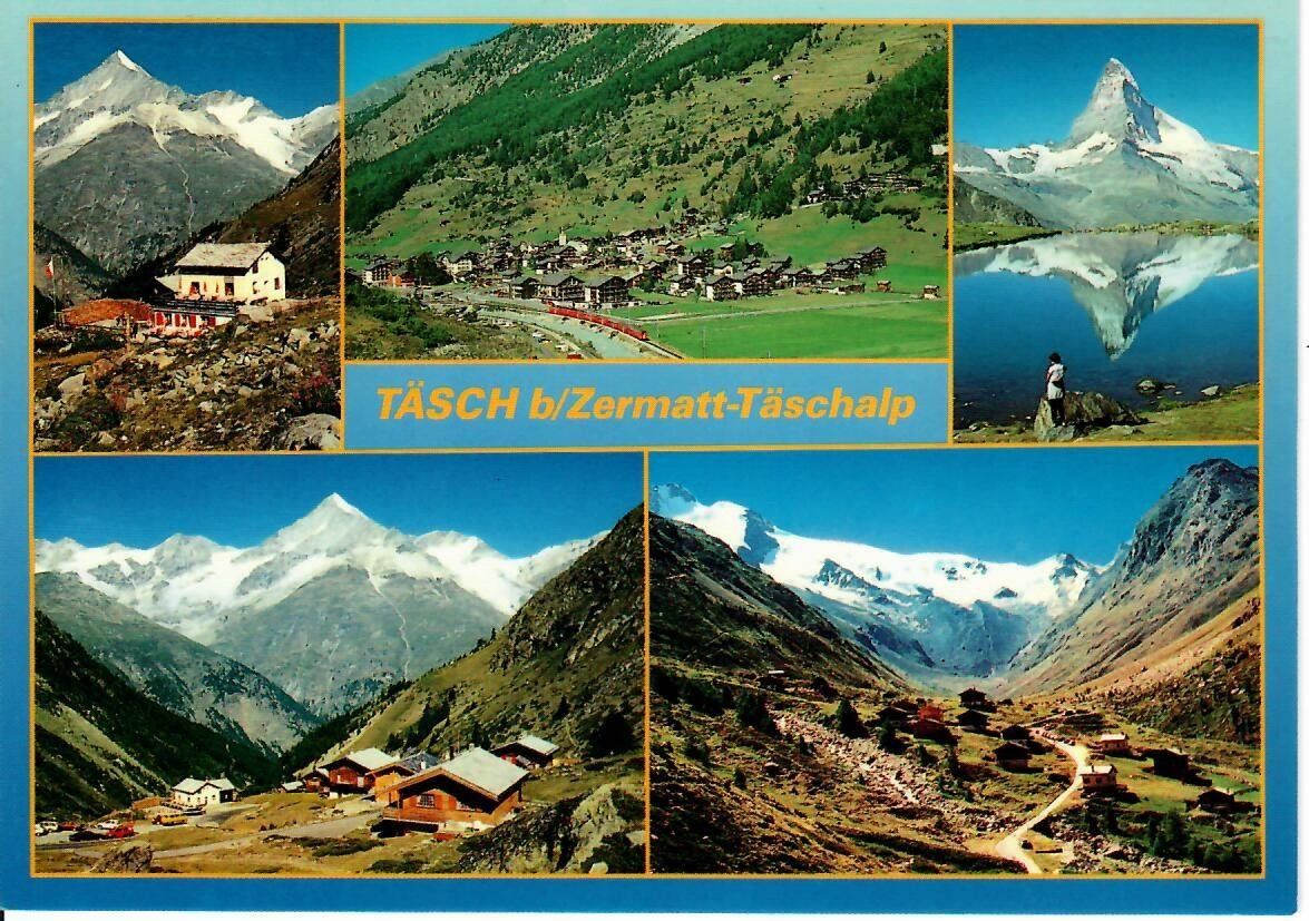 Cartes postales: Täsch  b/Zermatt – D'occasion à Hochdorf par Ziegel-16