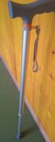Gehstock Aluminium mit Handschlaufe guter Zustand neu.