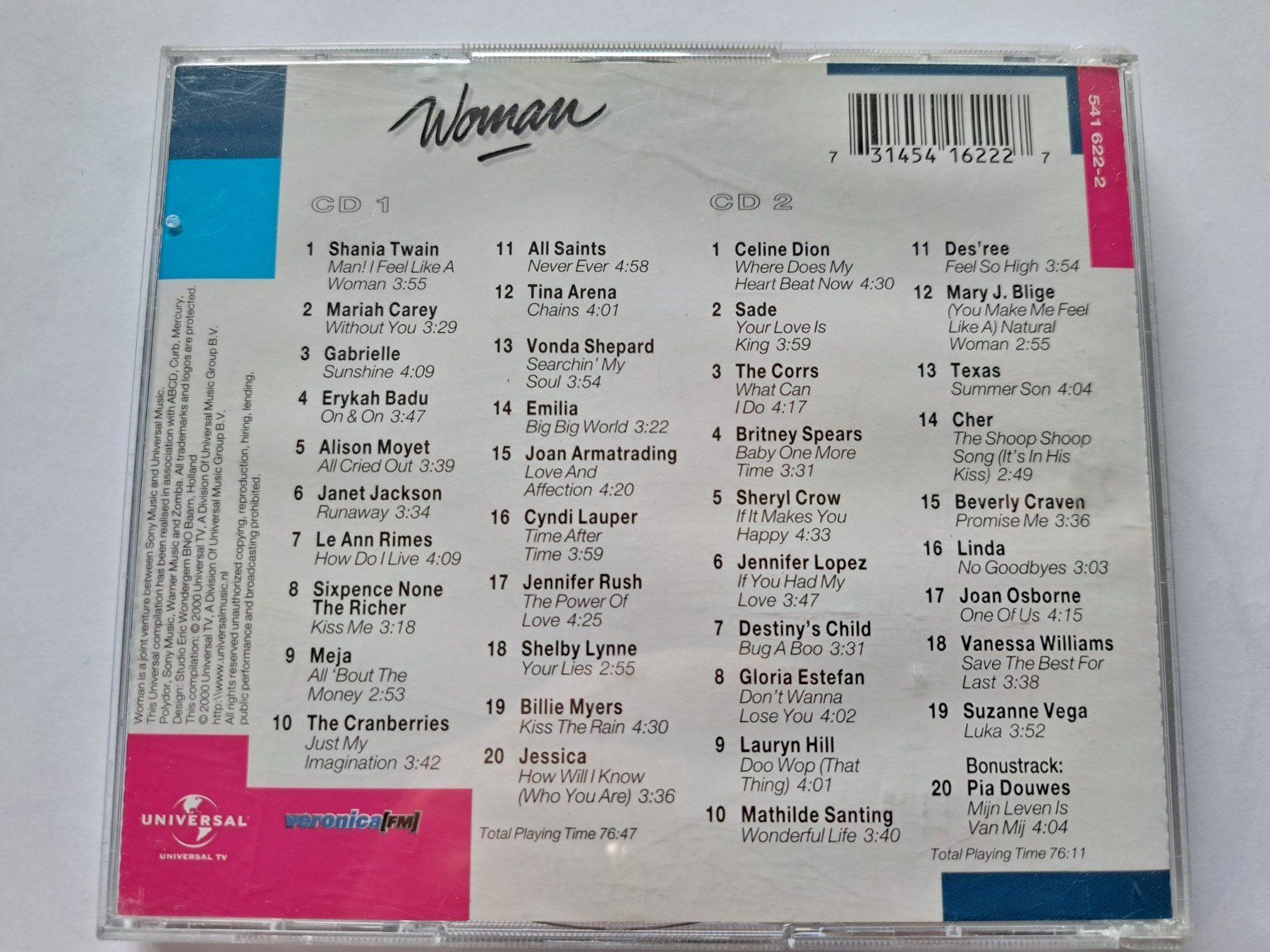 CDs: Cd Woman - Compilation  – Gebraucht aus Pully von bro_n52j 1
