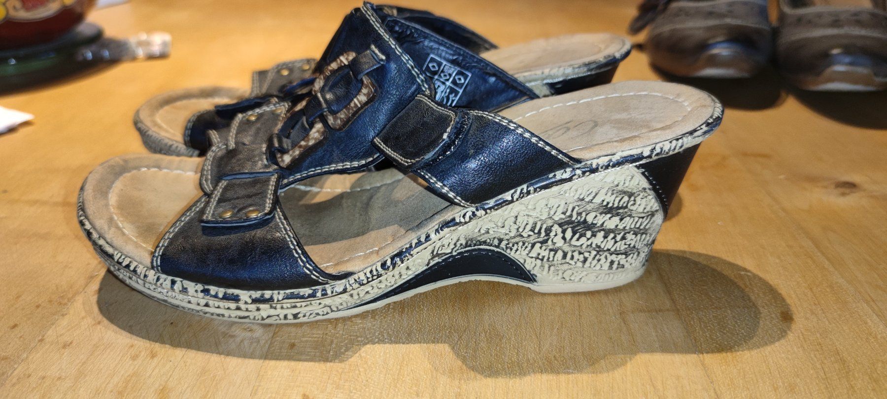 Damenschuhe: Damenschuh hinten offen gr. 40 – Gebraucht aus Schweizersholz von fuchs06 2