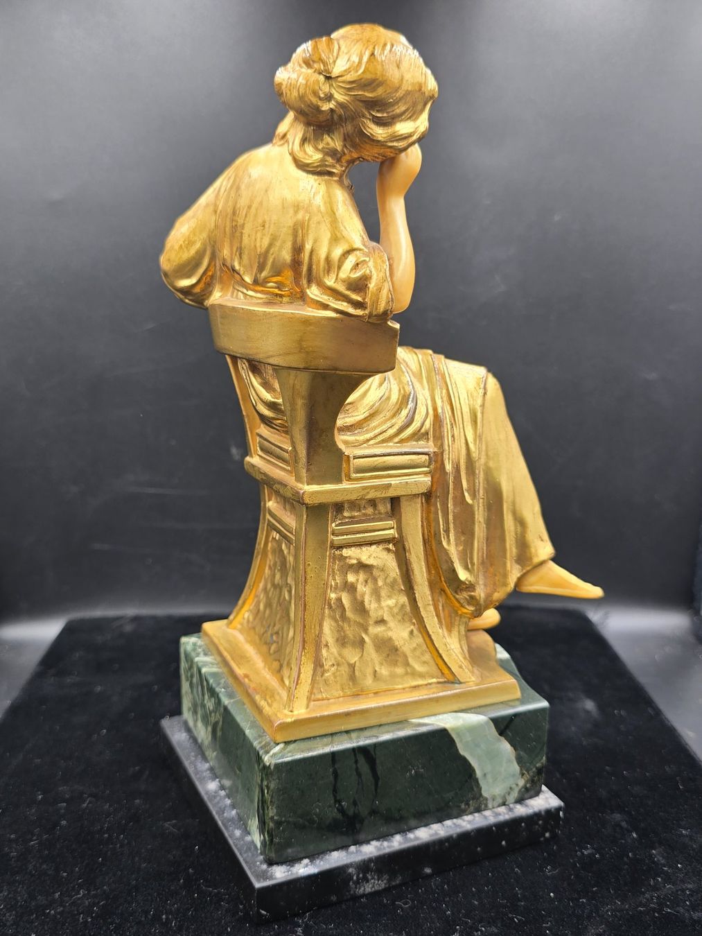 Sculture & Statue: Französische chryselephantine Skulptur – Usato da Rorschacherberg venduto da snOOpydOg11 2