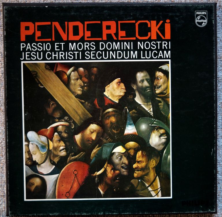 Penderecki Passio Et Mors Domini Nostri Jesu.. 2 LP Box | Kaufen auf ...