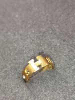 Vintage vergoldete Ring schmucksteine Modeschmuck