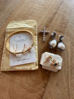 Schmuck Colibra Armreif Kette Ohrringe Kreuz neu