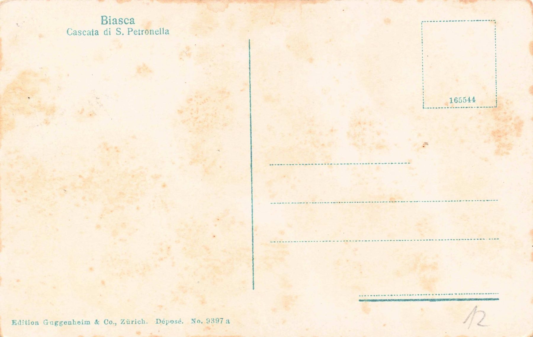 Cartoline postali: Biasca – Usato da Biasca venduto da Blenio71 1