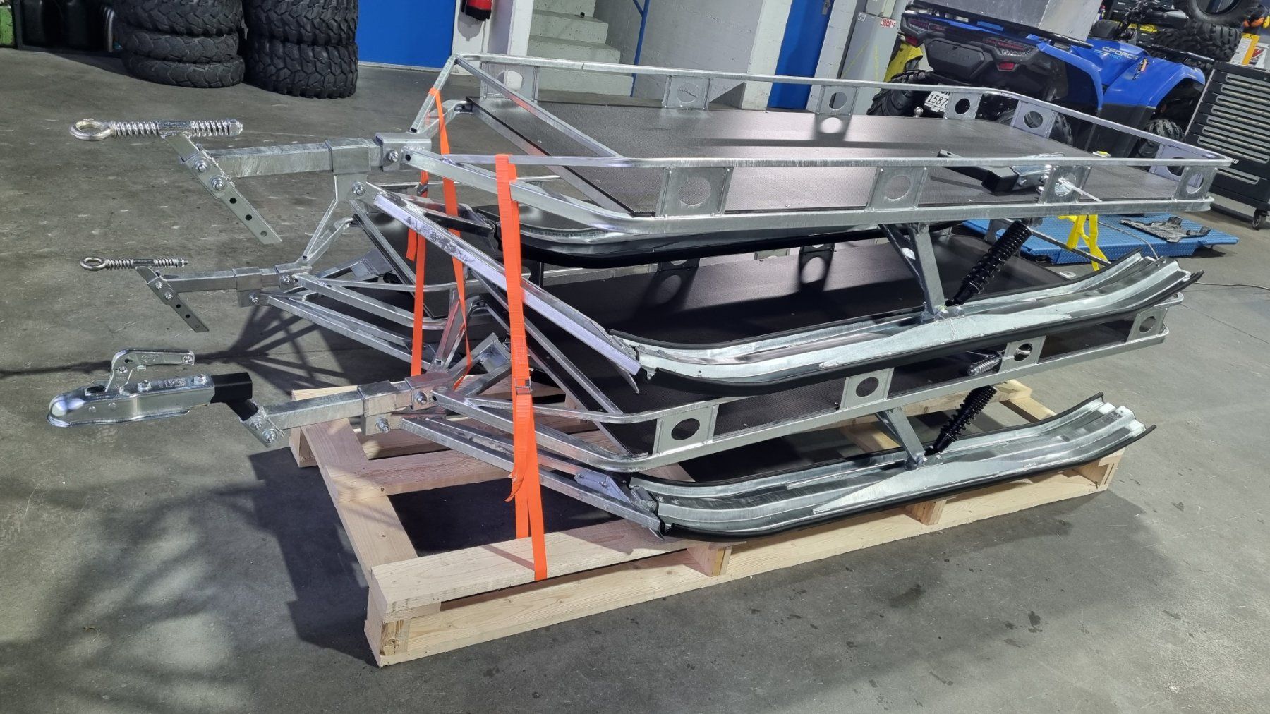 Altro: Snowmobil oder ATV Anhänger – Nuovo (secondo la descrizione) da Trimmis venduto da 0004 6