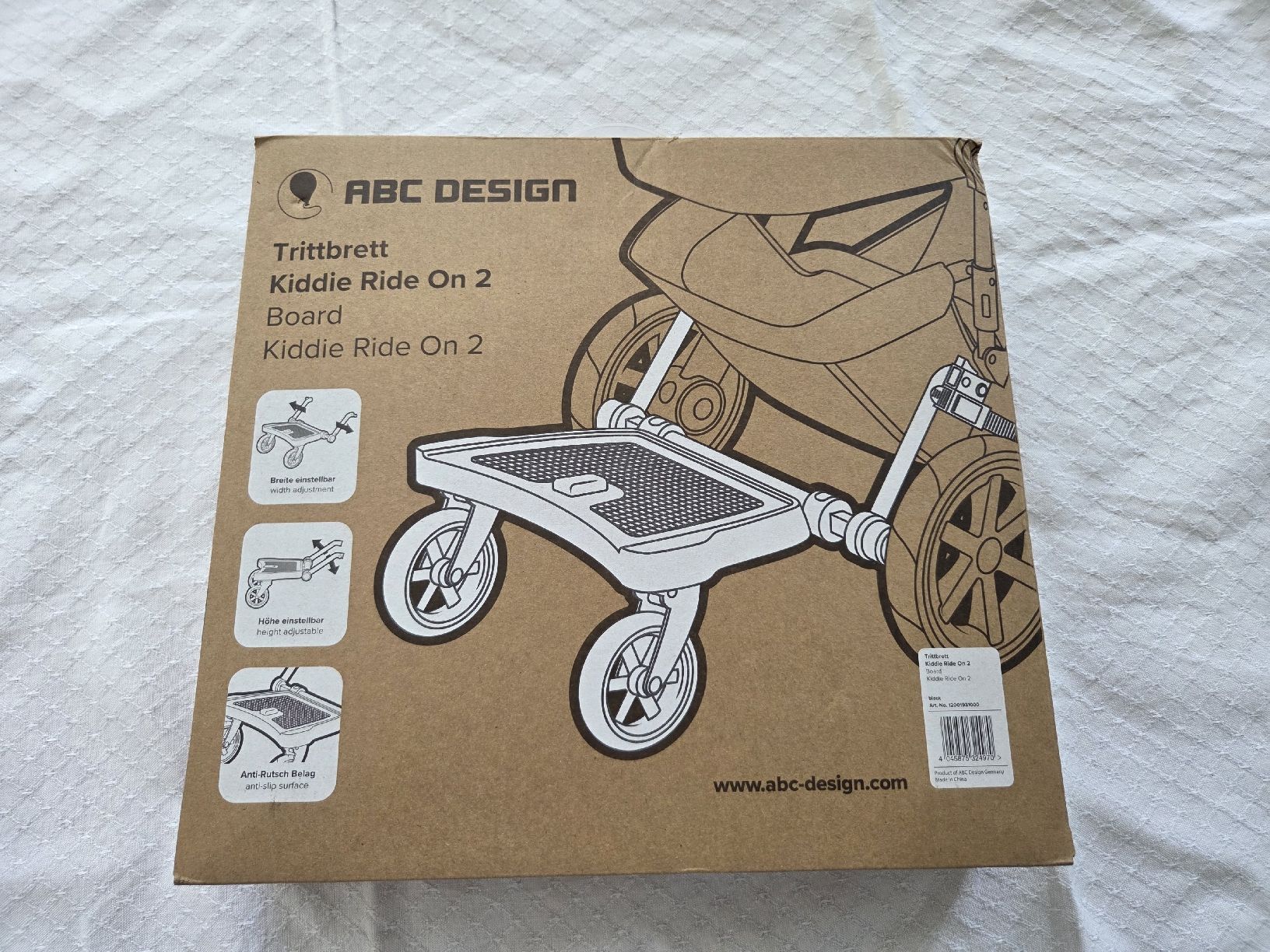 ABC Design Accessoires pour poussettes: ABC DESIGN Trittbrett inkl. Sitz, neuwertig – Neuf (Voir description) à Lyss par Munisono 1