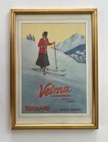 Suchard Velma - Alte Rahmenwerbung / Réclame encadrée 1914