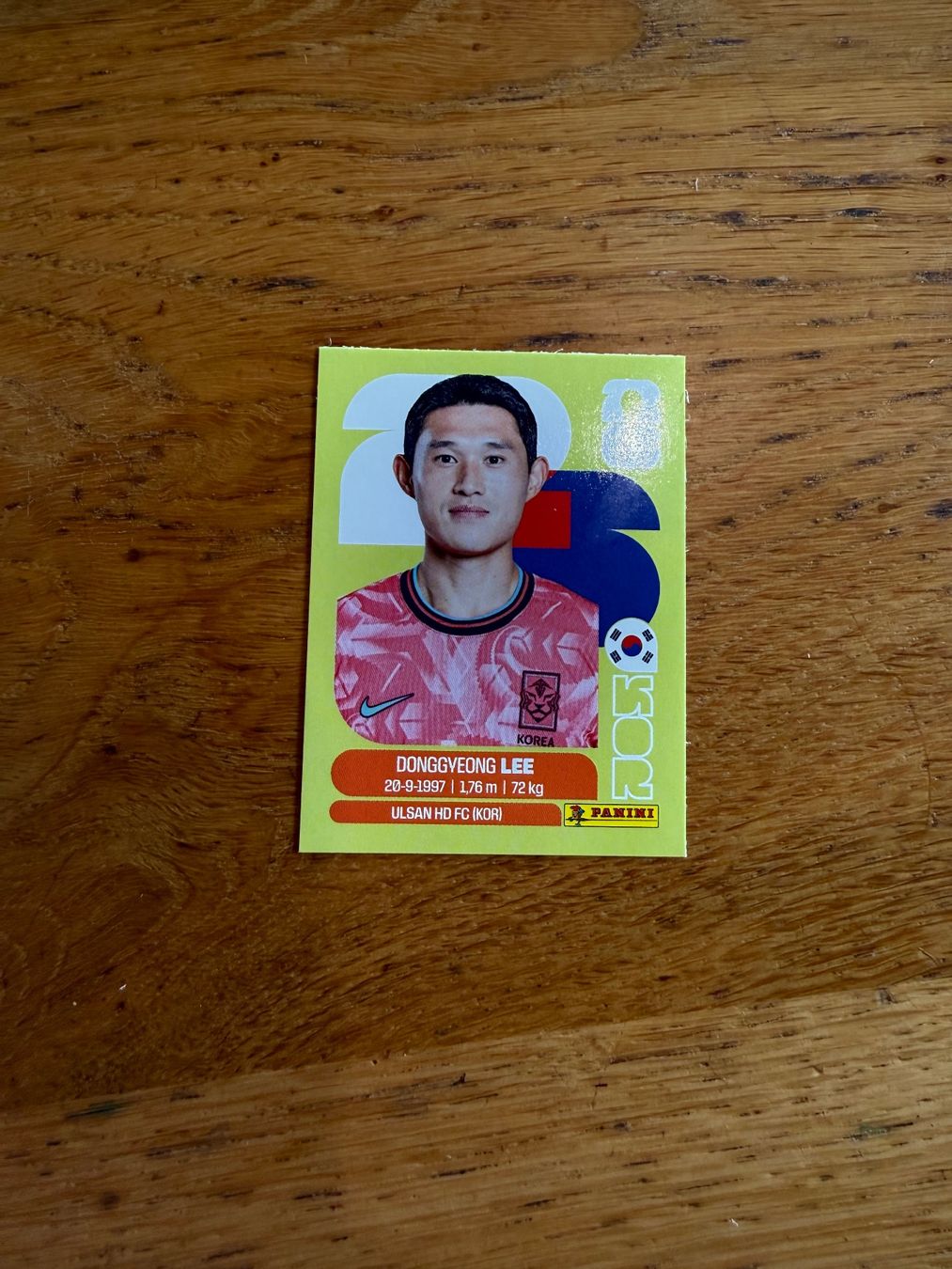 Panini Carte collezionabili: Panini Sticker 2026 KOR 16 – Nuovo (secondo la descrizione) da Masein venduto da Buender45