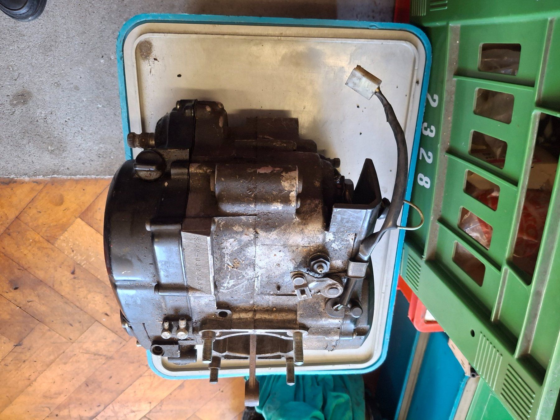 Yamaha Motori: YAMAHA DT125MX MOTOR OLDTIMER TYP 2A8 – Difettoso da Wängi venduto da Toeff85 2