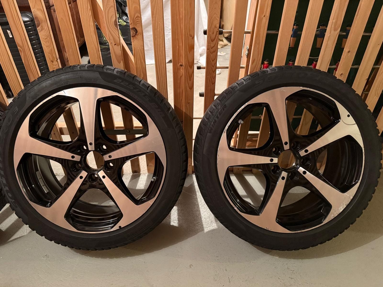 Mercedes-Benz Pneumatici & Ruote complete: Vendo set completo invernale – Usato da Zumikon venduto da Scardamaglia 1