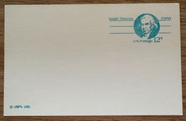 POSTKARTE USA CAESAR RODNEY PATRIOT
