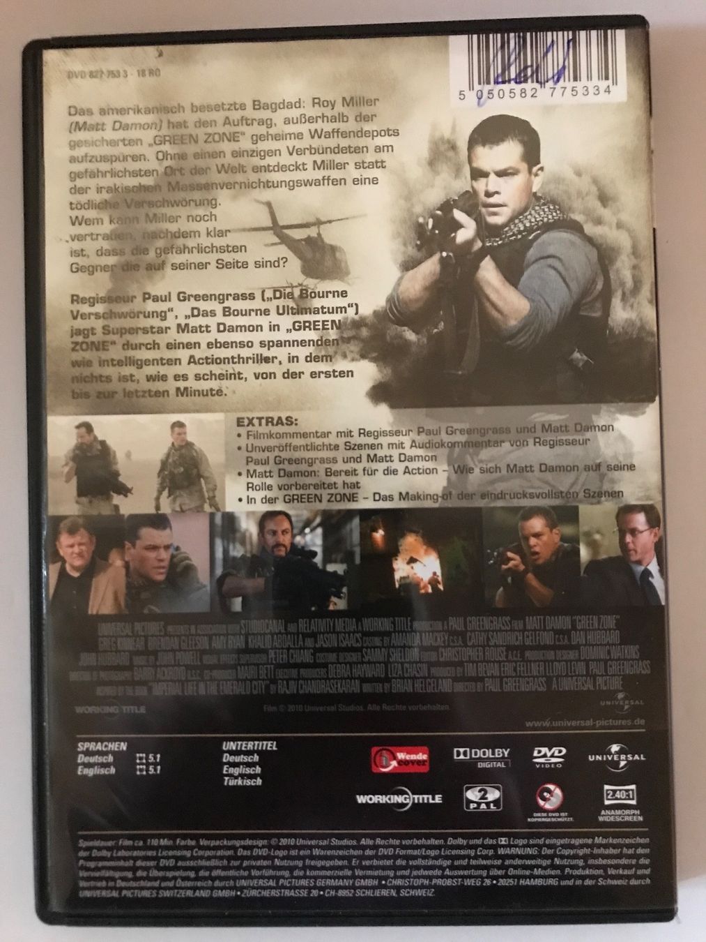 Tous les DVDs: Green Zone – D'occasion à Lostorf par heidimeier 1