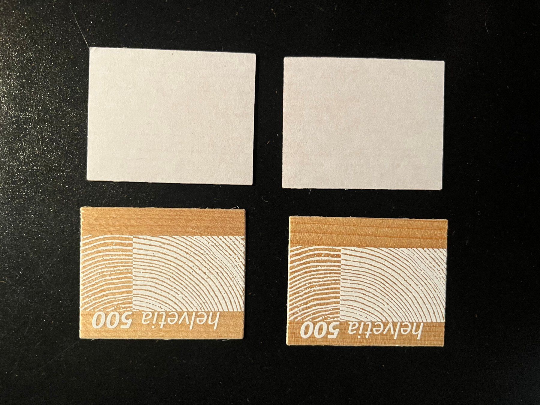Tutti i francobolli: Briefmarke Holzbriefmarke 2004 – Nuovo (secondo la descrizione) da Unterkulm venduto da Fabulirius 2