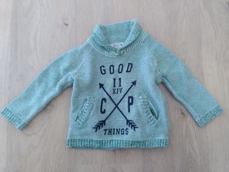 Pullover - Zara - Baumwollstrick - Grösse 68/74