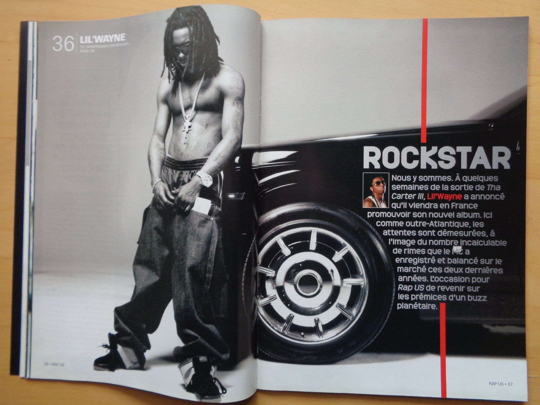 CD: Rap US mars 2008 Lil Wayne Beanie Sigel Pimp C Scarface + CD – Usato da Romainmôtier venduto da Oaxaca9 5