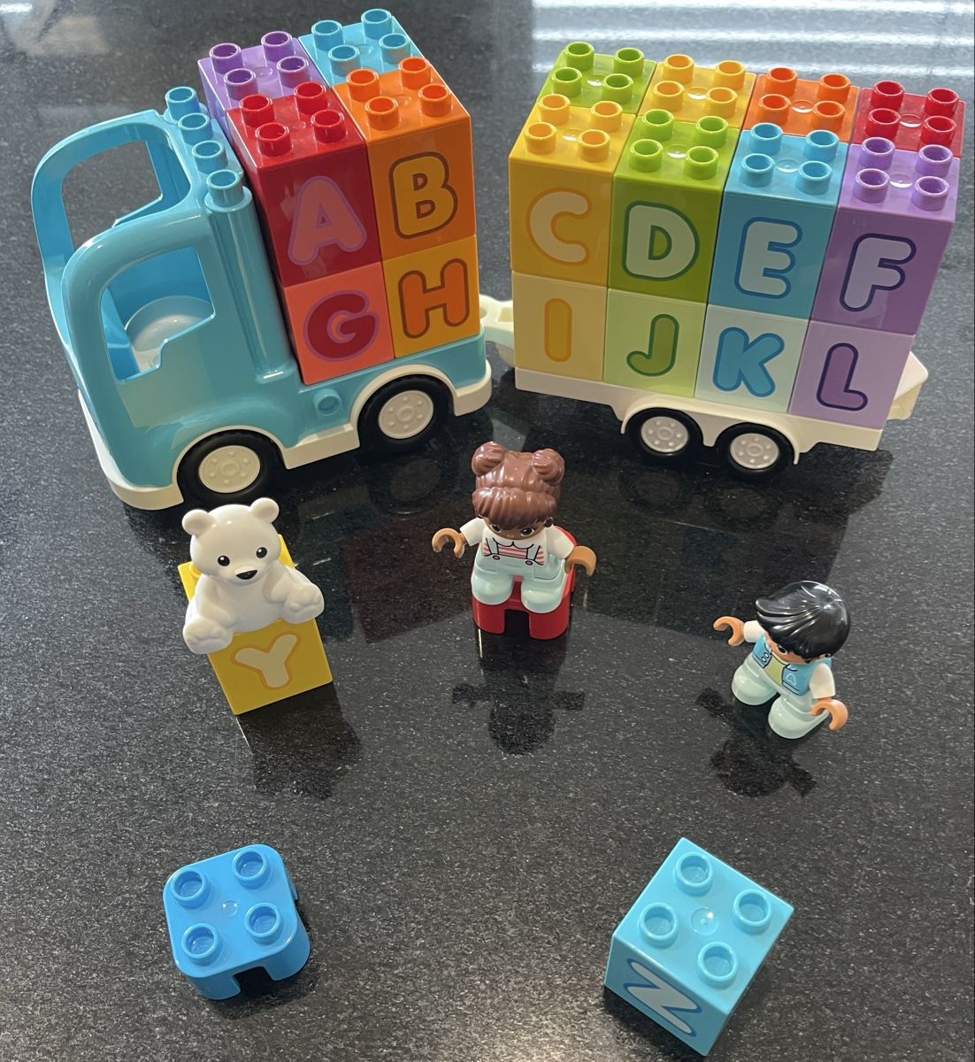 Lego Kit di costruzioni: Set due pacchi Lego Duplo lettere/numeri – Usato da Sennhof venduto da gio_79cw 1