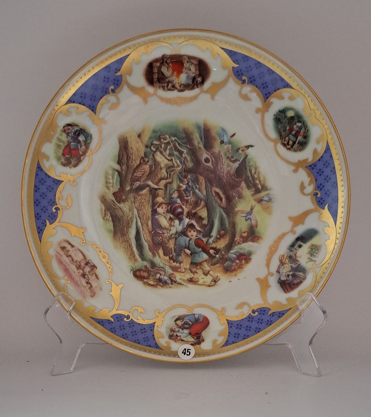 Teller: Seltene Teller von Tégou, Paris, Die schönsten Märchen, 9 T. – Neu (gemäss Beschreibung) aus Sta. Maria V. M. von saira2017 7
