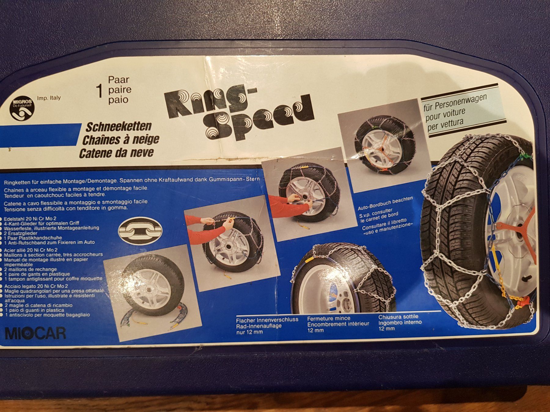 Chaînes à neige: Schneeketten Ringspeed – D'occasion à Brunnen par berggeiss76
