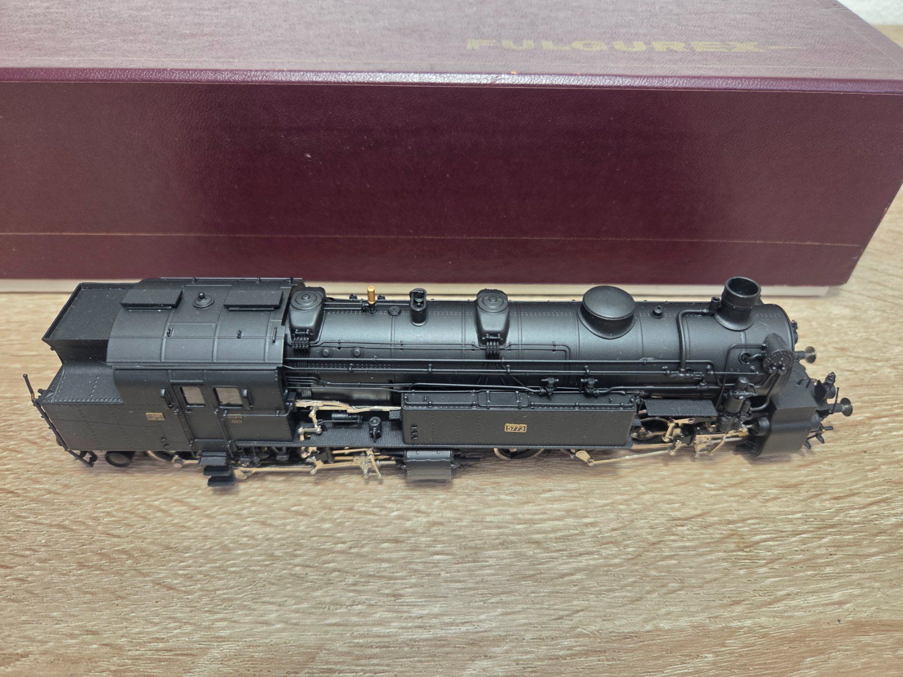 Fulgurex Modellini di ferrovie: Fulgurex Dampflok BR 96 2 x 4/4 H0 – Usato da St-Aubin-Sauges venduto da Lo_Go 5