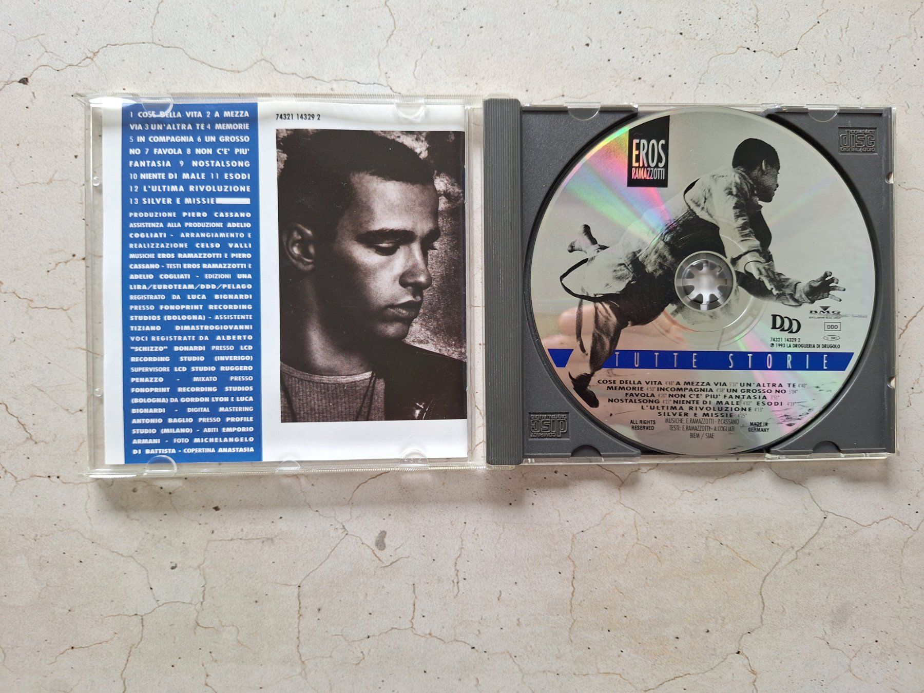 CD: CD Eros Ramazzotti- Tutte Storie – Usato da Schaffhausen venduto da Mipakr 1