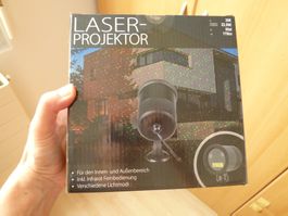 Laser-Projektor   neu ovp  innen und aussenbereich