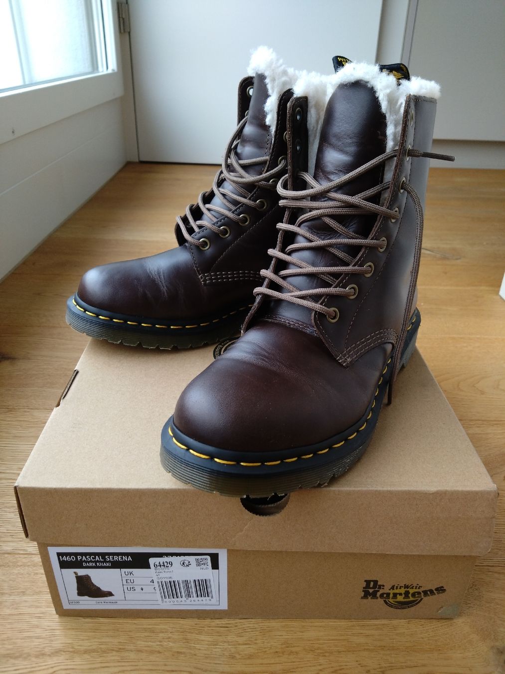 Dr. Martens Scarpe da uomo: Dr. Martens 1460 Pascal Serena Dark Khaki Gr.41 – Nuovo (secondo la descrizione) da Eschenbach LU venduto da xHerzblutx 5
