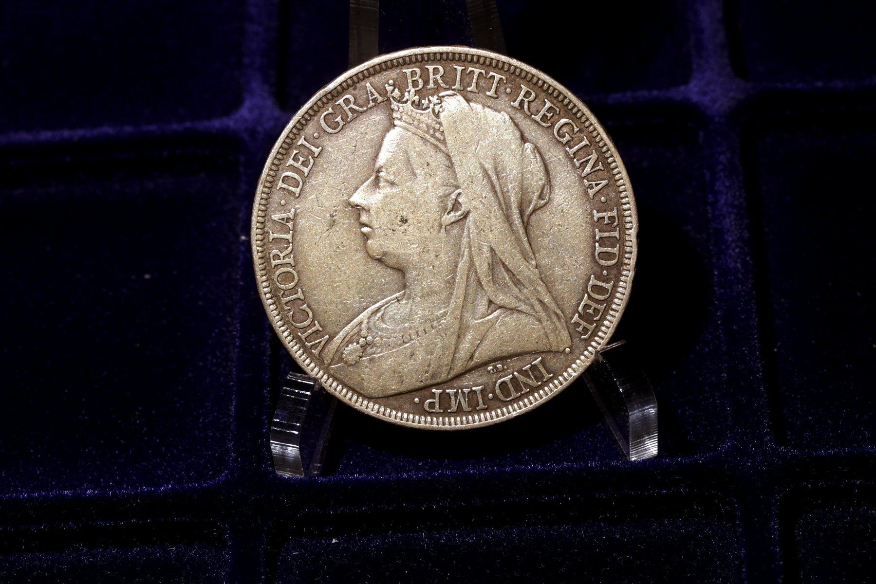 Alle Münzen: Silbermünze Crown 1896 – Gebraucht aus Wetzikon ZH von Scipio80