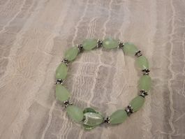Handgemachte armkette Elastisch aus Glasperlen