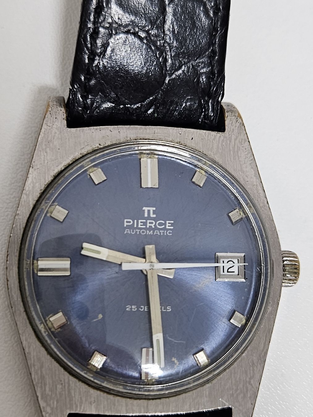 Orologi: Pierce Automatic, Stahlgehäuse – Usato da Schlieren venduto da Bestleo 1