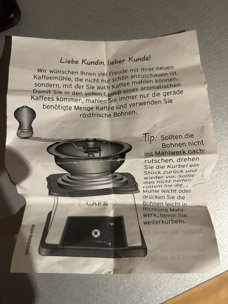 Küchengeräte: Kaffeemühle  – Gebraucht aus Dällikon von sigi036 4