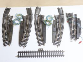 Märklin 5 x Elektro Weichen K-Gleis H0