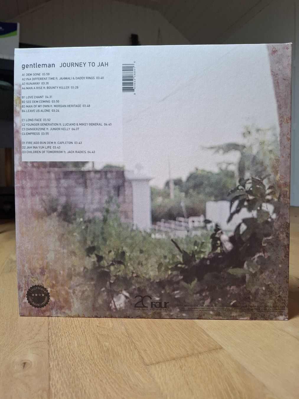 Dischi in vinile: LP Gentleman - Journey to Jah – Usato da Winterthur venduto da Padrillio 1