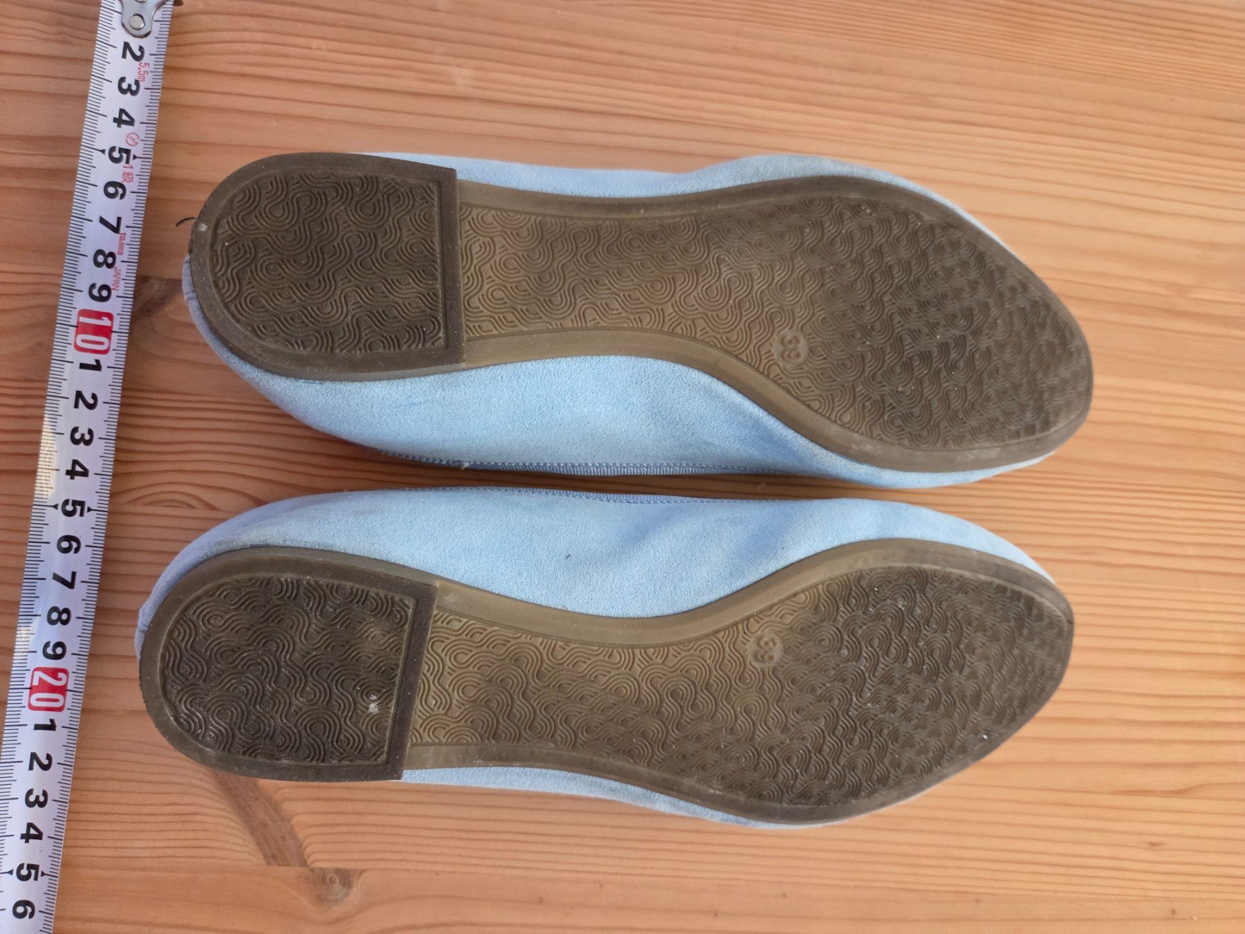Chaussures femmes: blaue Ballerina, 38.5/39 – D'occasion à Liestal par ITOlio 3