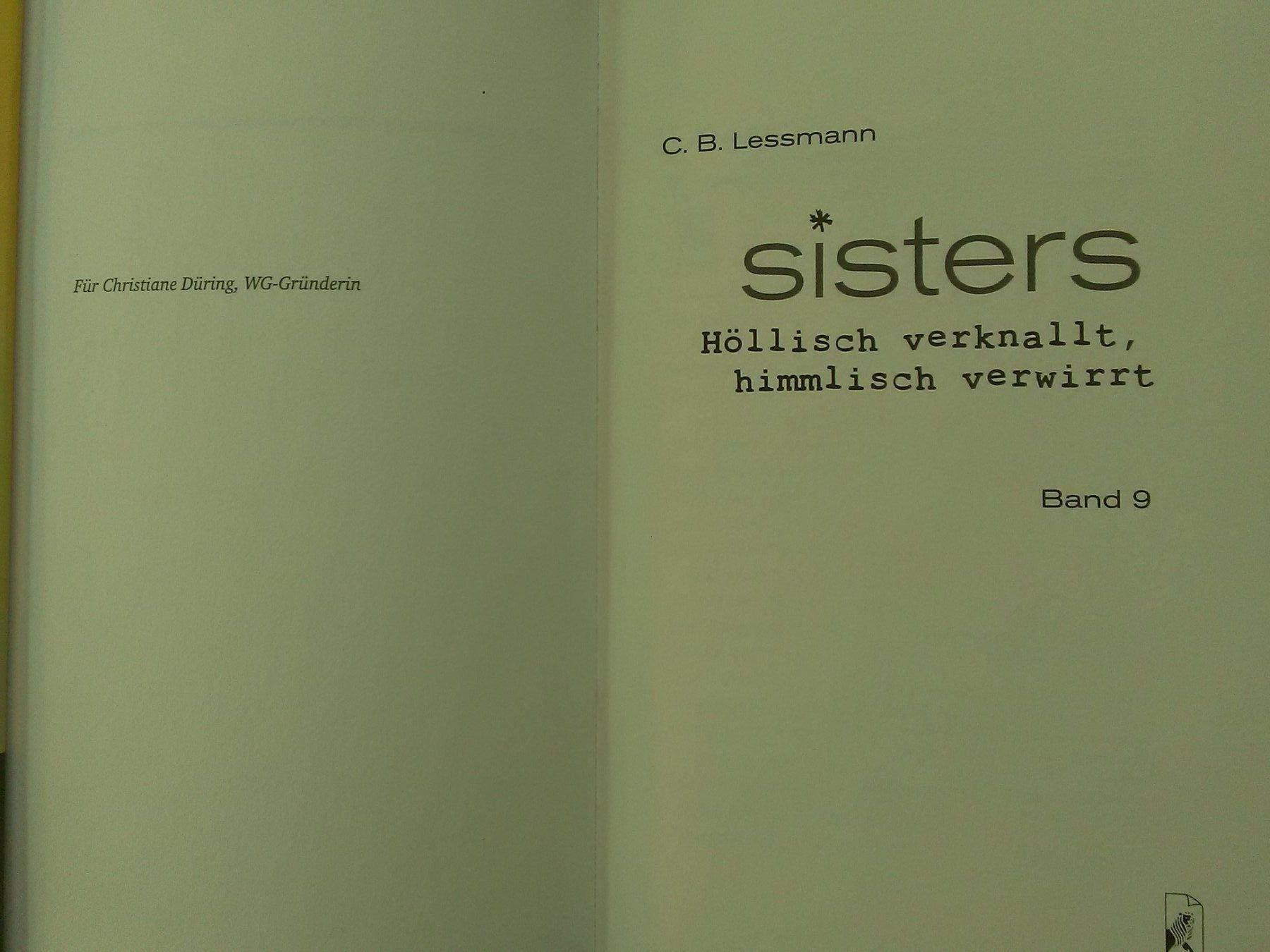 Libri: Sisters (Bände; 3 + 6 + 9) – Usato da St.Galllen venduto da elkaphone 7