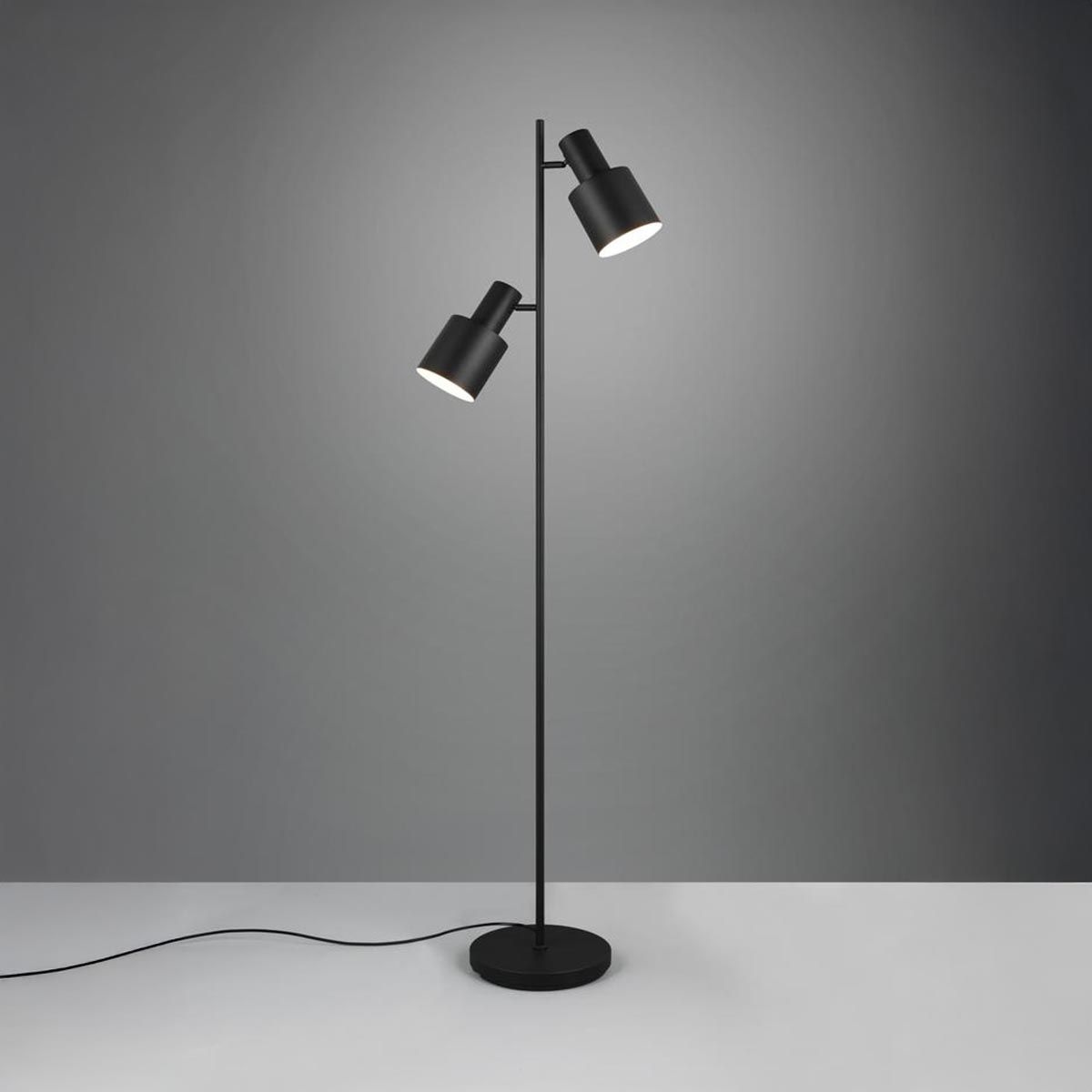 Lampade: Stehleuchte, Schwarz, 161 cm Höhe – Nuovo (secondo la descrizione) da Kreuzlingen venduto da Smart-Light