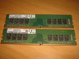 2 stück 16gb ddr4 2400 RAM für Computer. Getestet