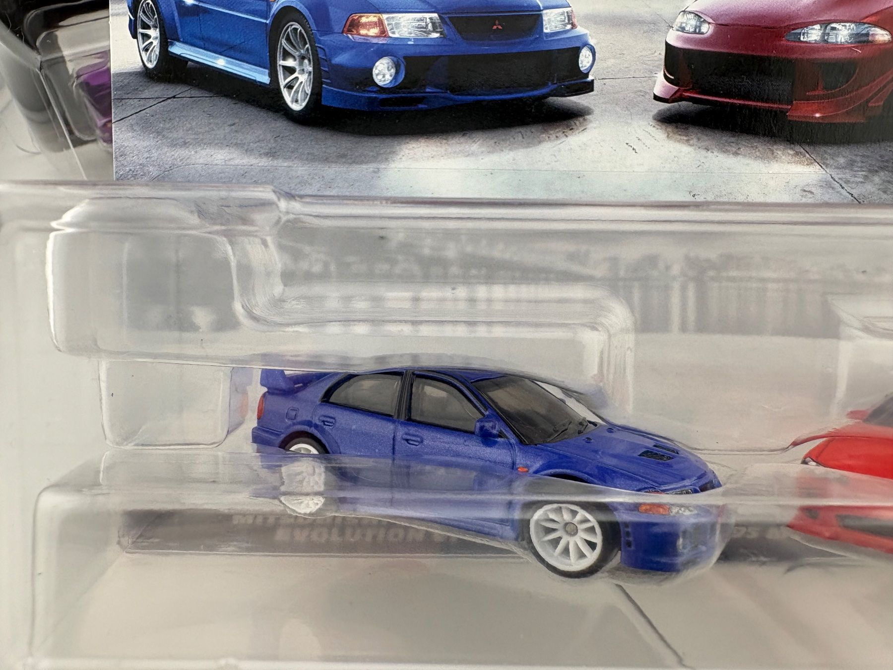 Hot Wheels Modellini d'auto: Hot Wheels 2 Pack Mitsubishi Lancer Evolution VI 95 Eclipse – Nuovo e nell'imballaggio originale da Flawil venduto da HeisseReifen 2