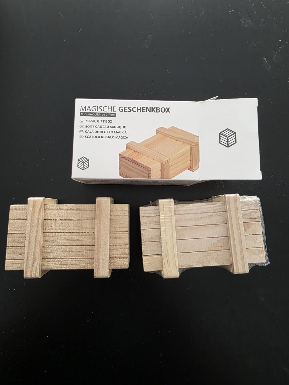 Casse di trasporto: 2 magische Geschenkboxen aus Holz – Usato da Zufikon venduto da Xelvia