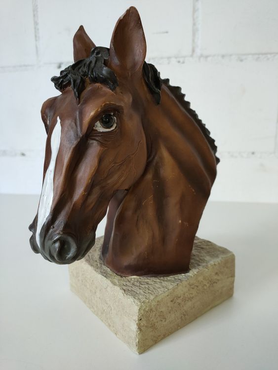 Deko Garten deko Pferd kopf kunst Figur Skulptur Kaufen auf Ricardo